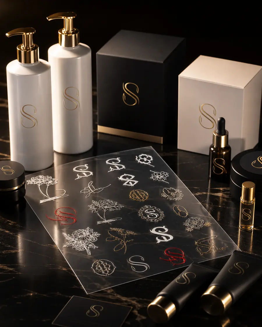 Custom wholesale product and packaging stickers